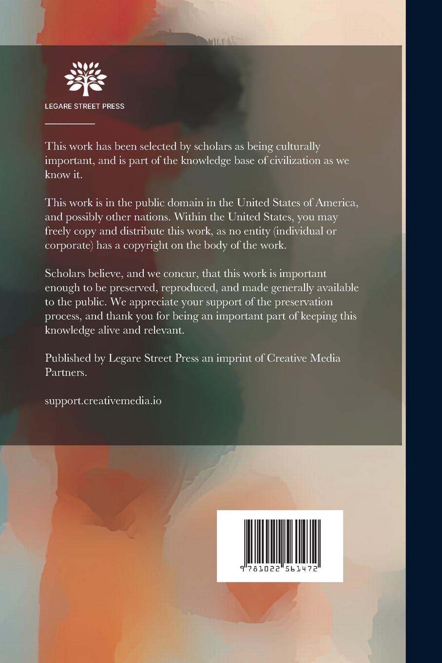 Rückseitencover Introduction To The Organ: For The Use Of Students