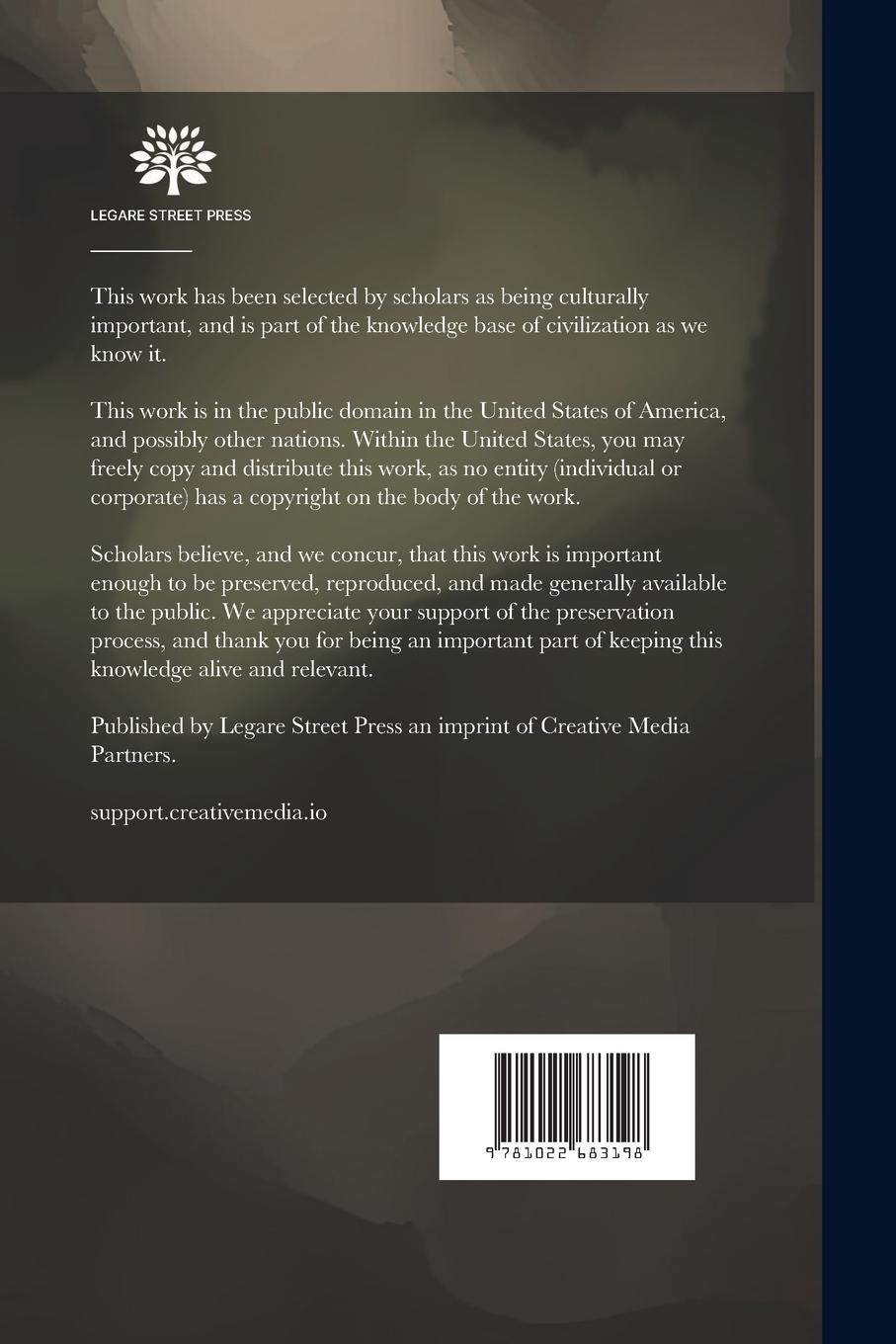 Rückseitencover Outing Adventure Library Hobart Pasha