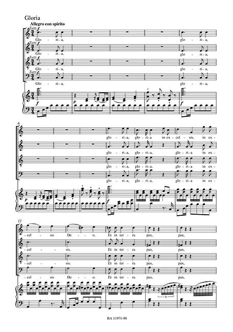 Beispielinhalt (Bild) Missa in C KV 317 "Krönungsmesse"