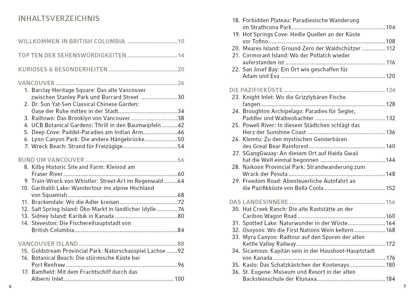 Beispielinhalt (Bild) Kanada - British Columbia