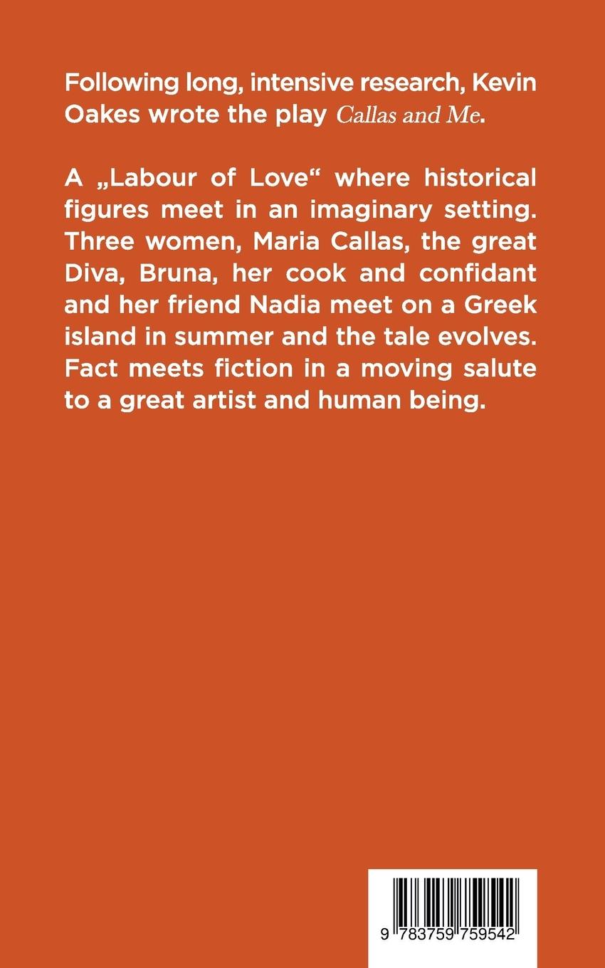 Rückseitencover Callas and me