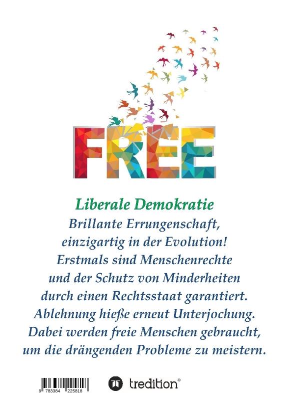 Rückseitencover Mensch, vergeig die Freiheit nicht!