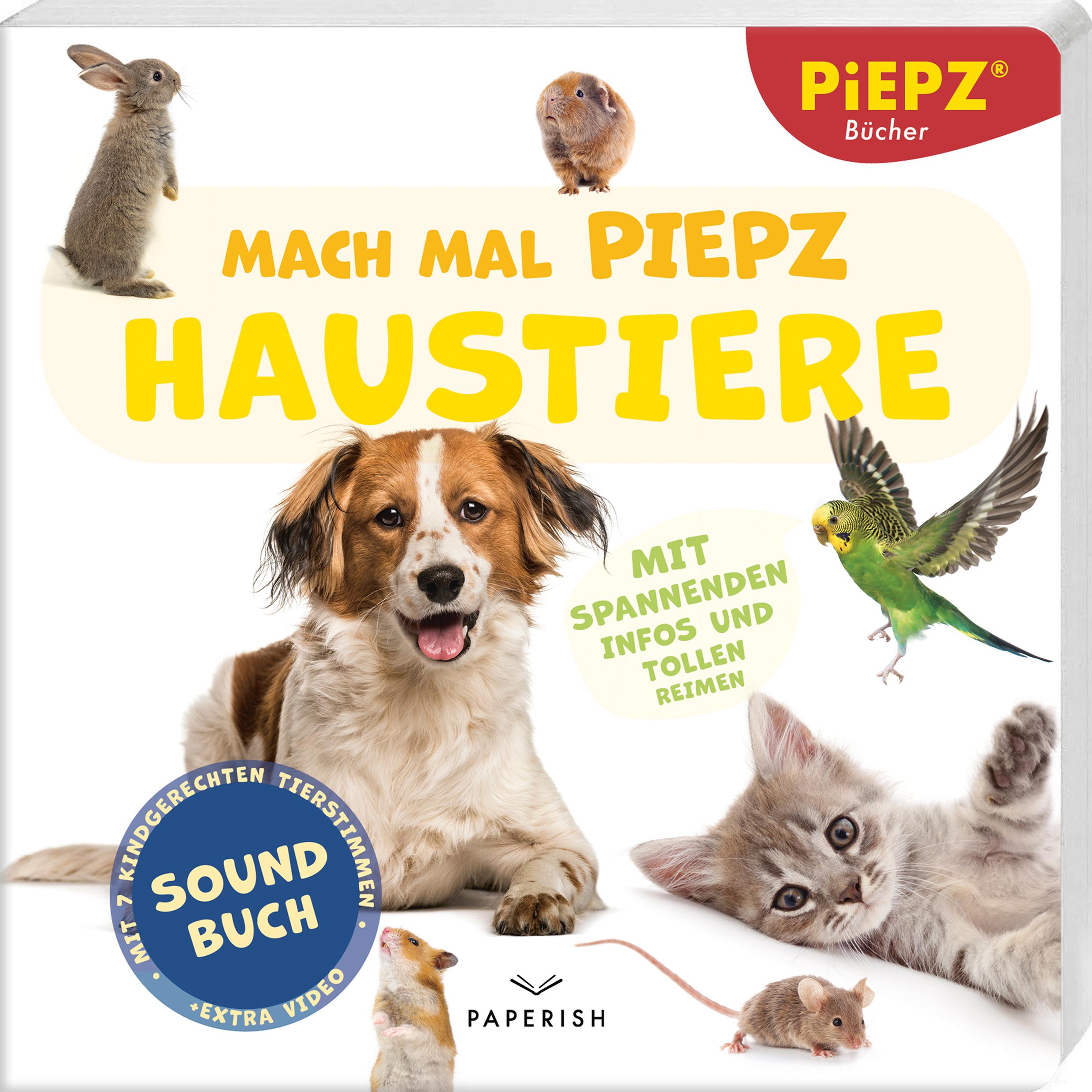 Vorderes Coverbild Mach mal PIEPZ® - Haustiere
