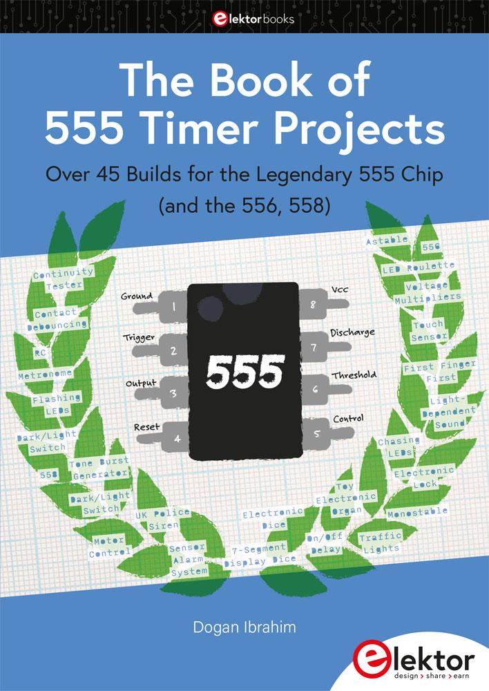 Vorderes Coverbild The Book of 555 Timer Projects
