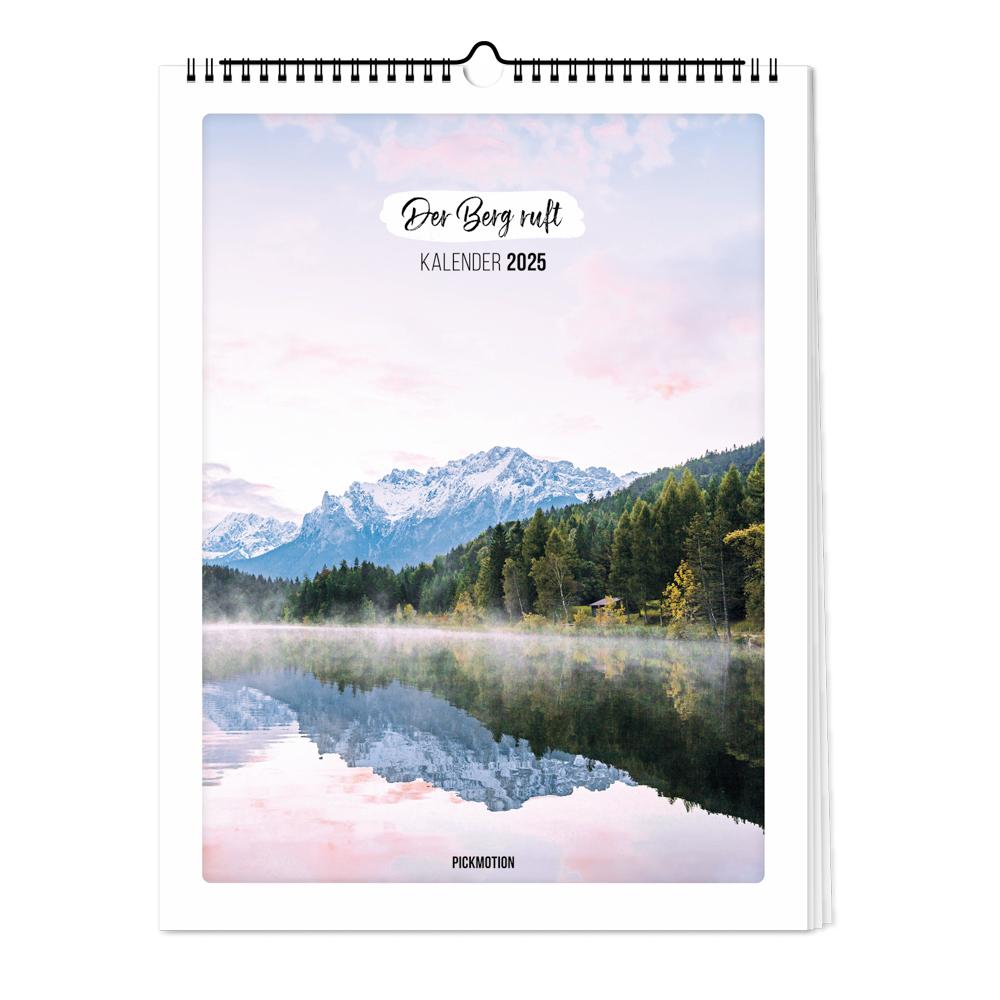 Vorderes Coverbild Wandkalender 2025 - Der Berg ruft