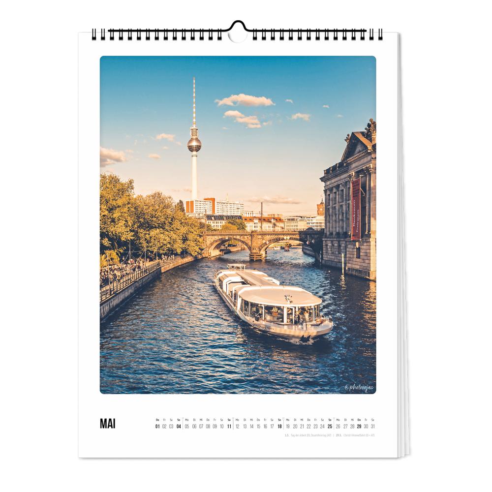 Beispielinhalt (Bild) Wandkalender 2025 - Berlin