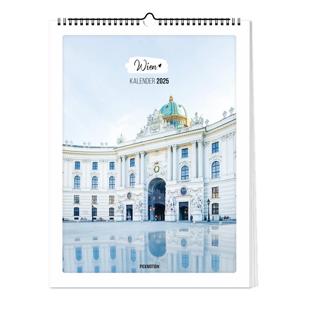 Vorderes Coverbild Wandkalender 2025 - Wien