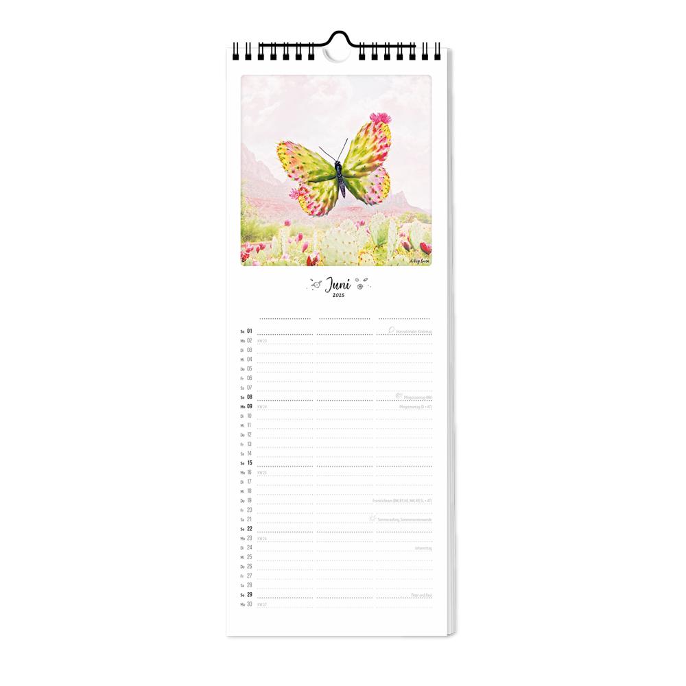 Beispielinhalt (Bild) Planer 2025 - Zauberhafte Welt