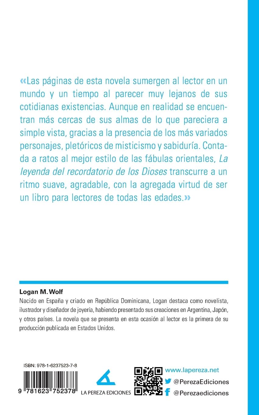 Rückseitencover La leyenda del recordatorio de los Dioses