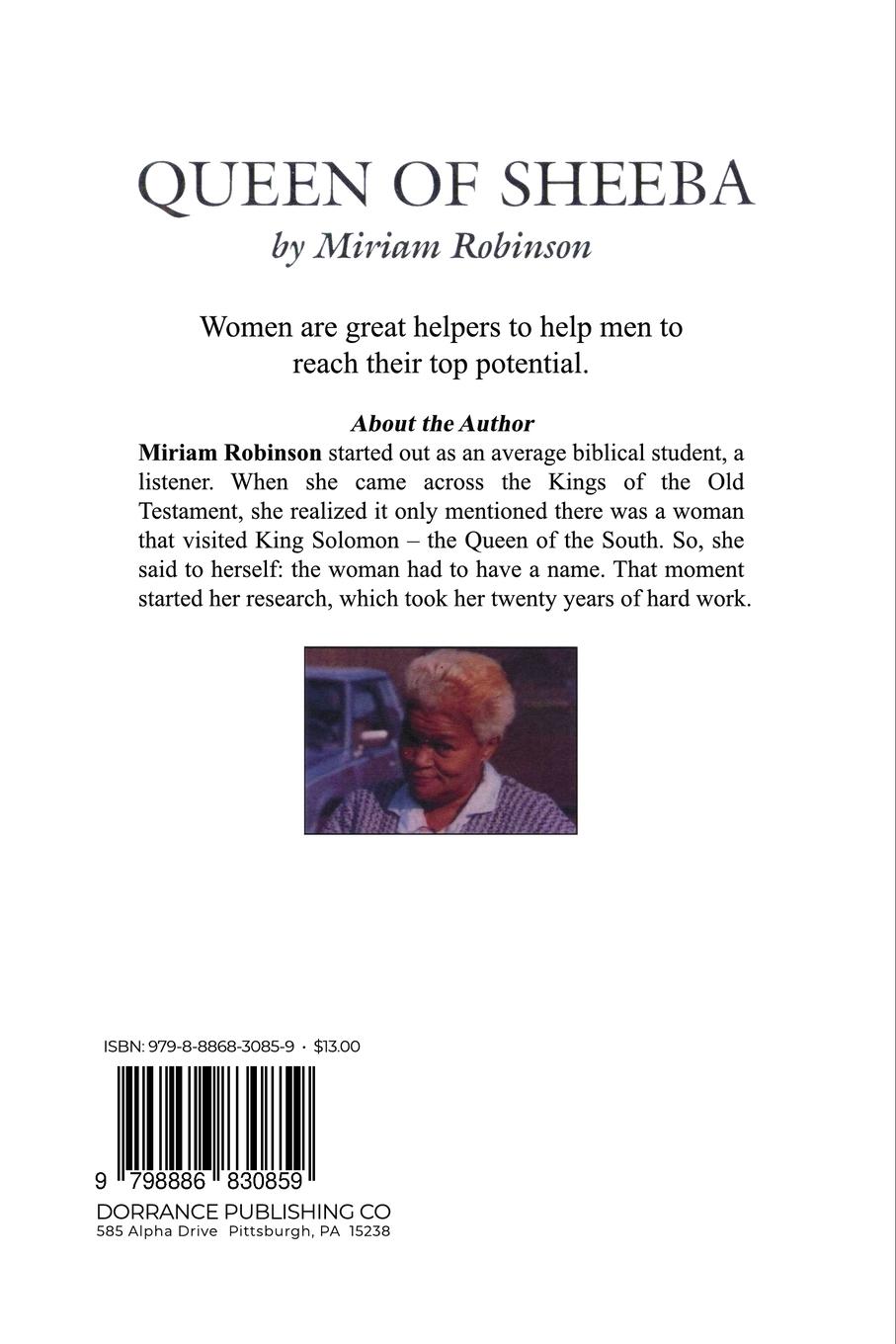 Rückseitencover Queen of Sheeba
