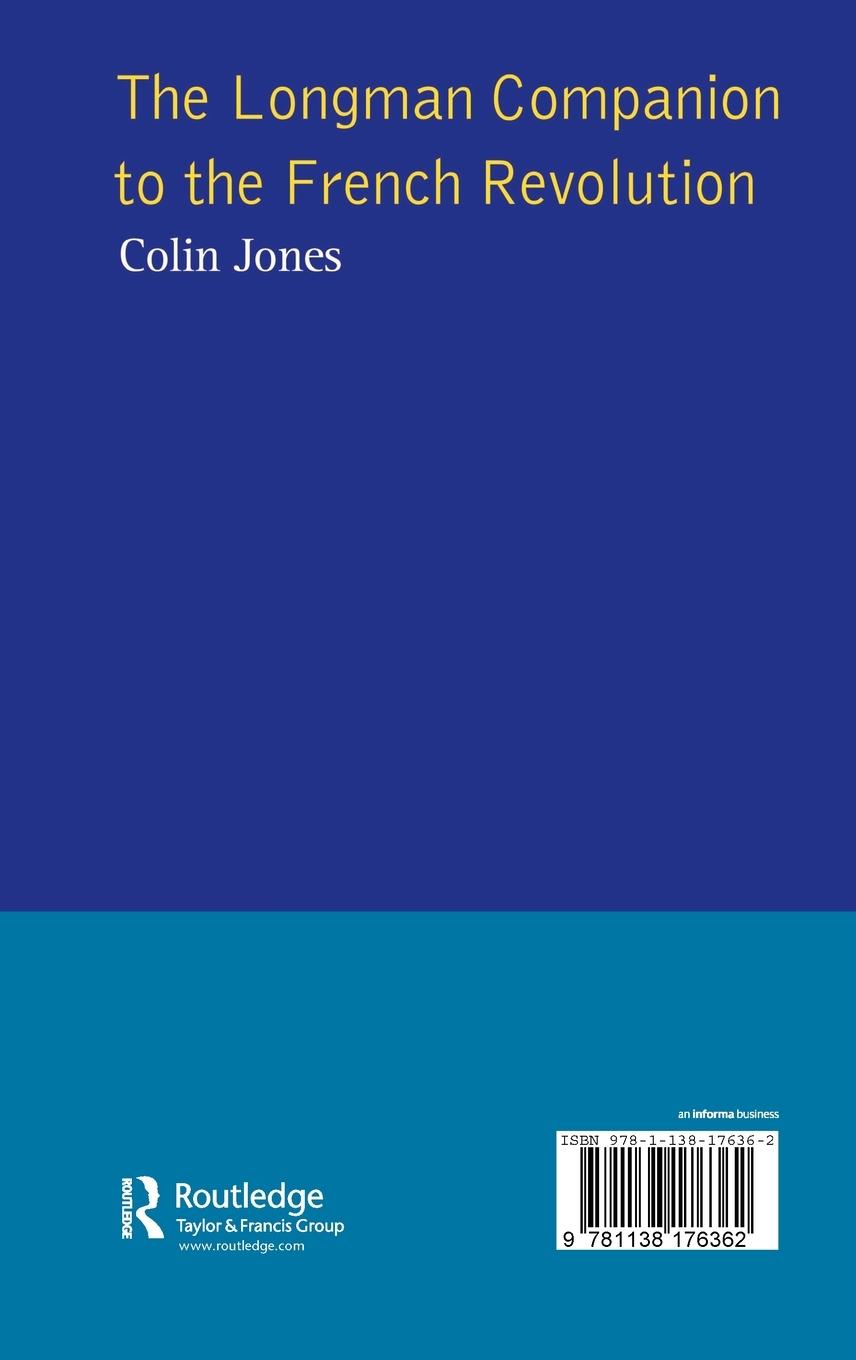 Rückseitencover The Longman Companion to the French Revolution