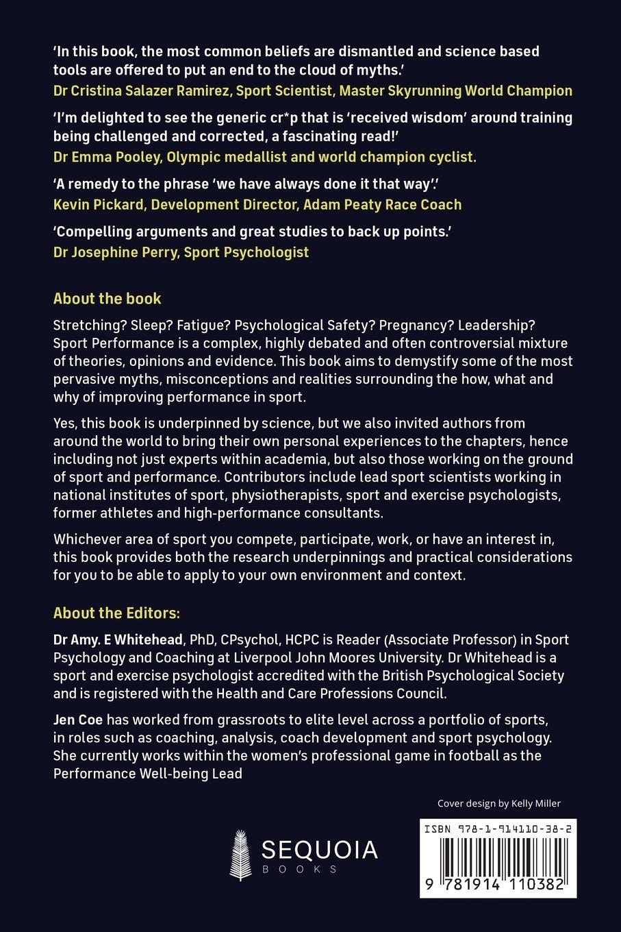 Rückseitencover Myths of Sport Performance