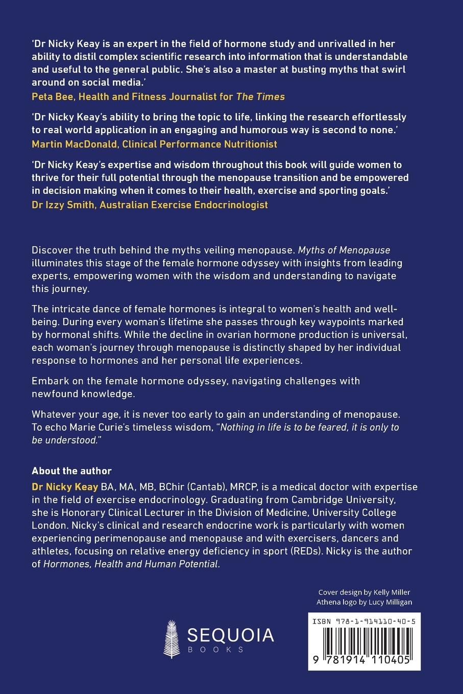 Rückseitencover Myths of Menopause