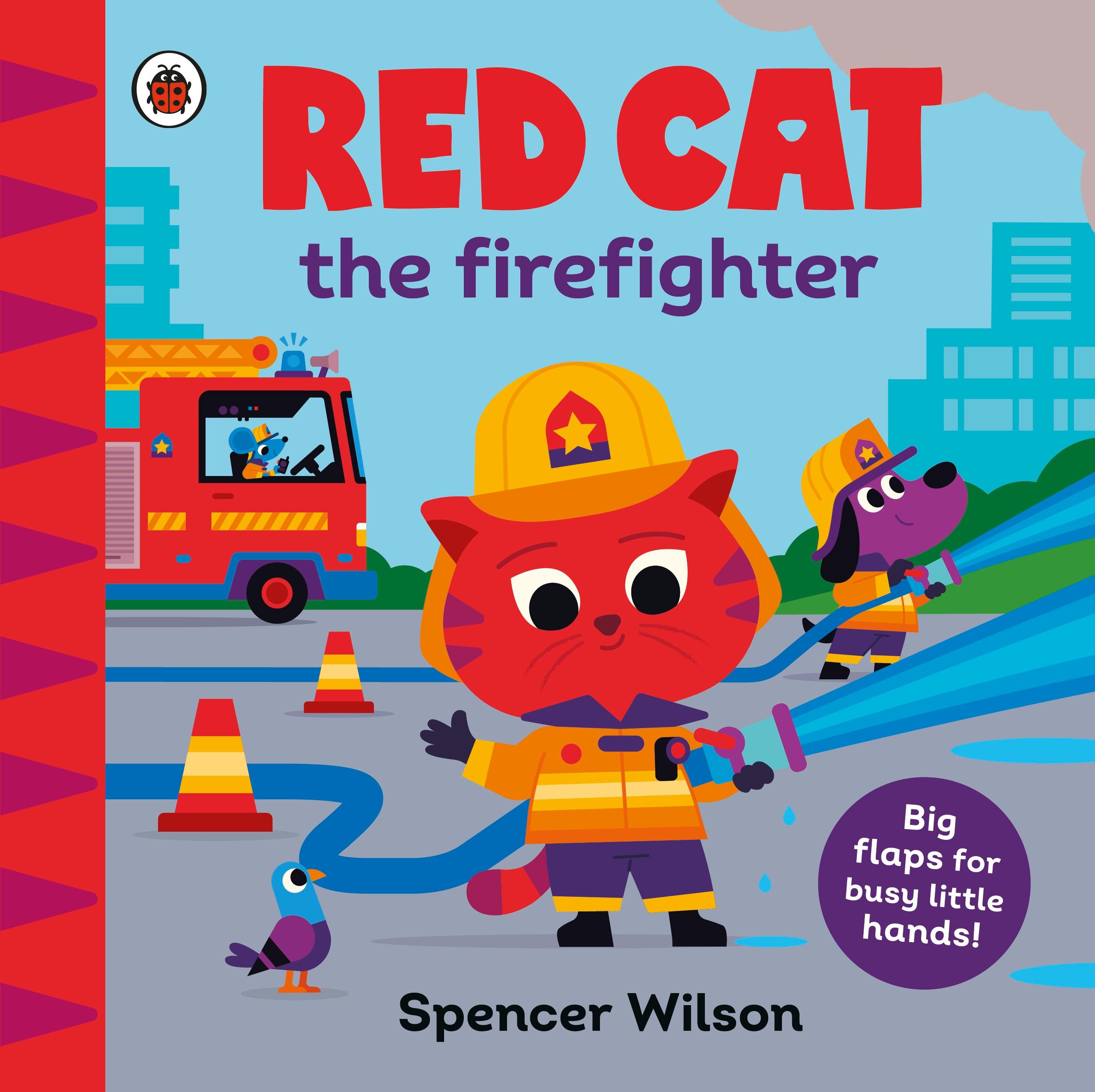 Vorderes Coverbild Red Cat the Firefighter
