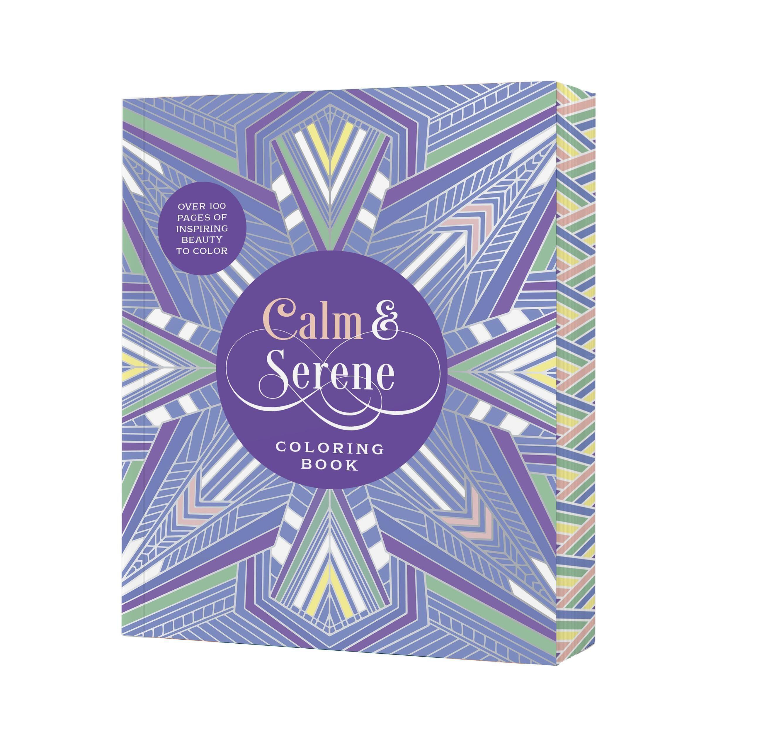 Vorderes Coverbild Calm & Serene Coloring Book