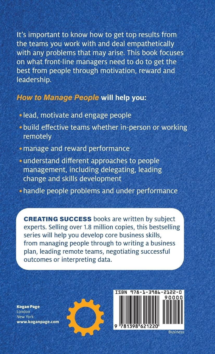 Rückseitencover How to Manage People