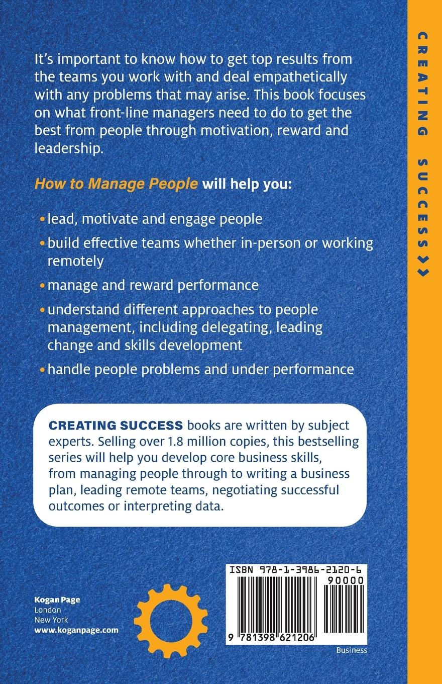 Rückseitencover How to Manage People