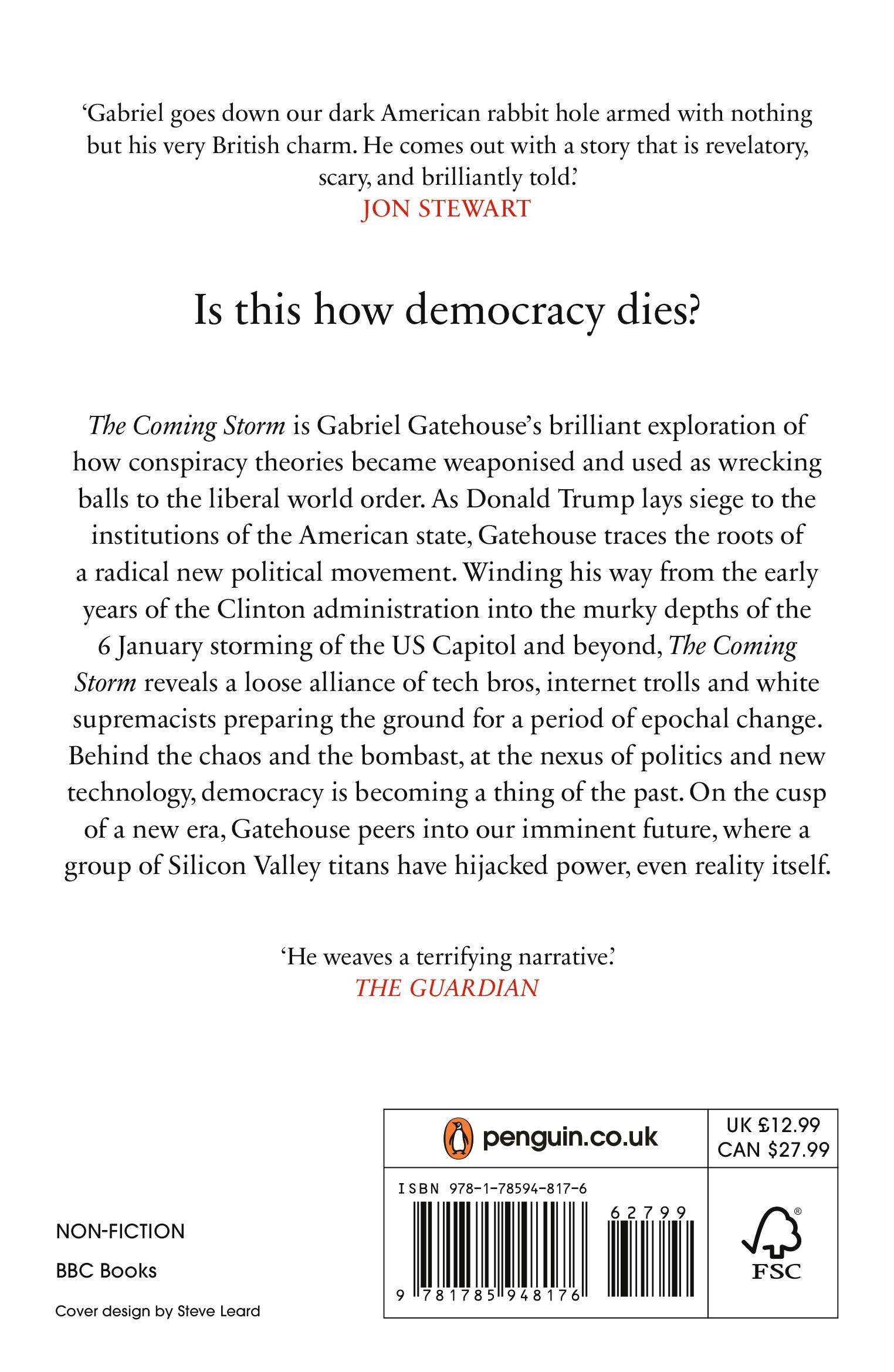 Rückseitencover The Coming Storm