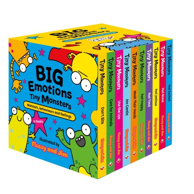 Vorderes Coverbild Big Emotions Tiny Monsters 10-Book Collection: Manners, Behaviours and Feelings