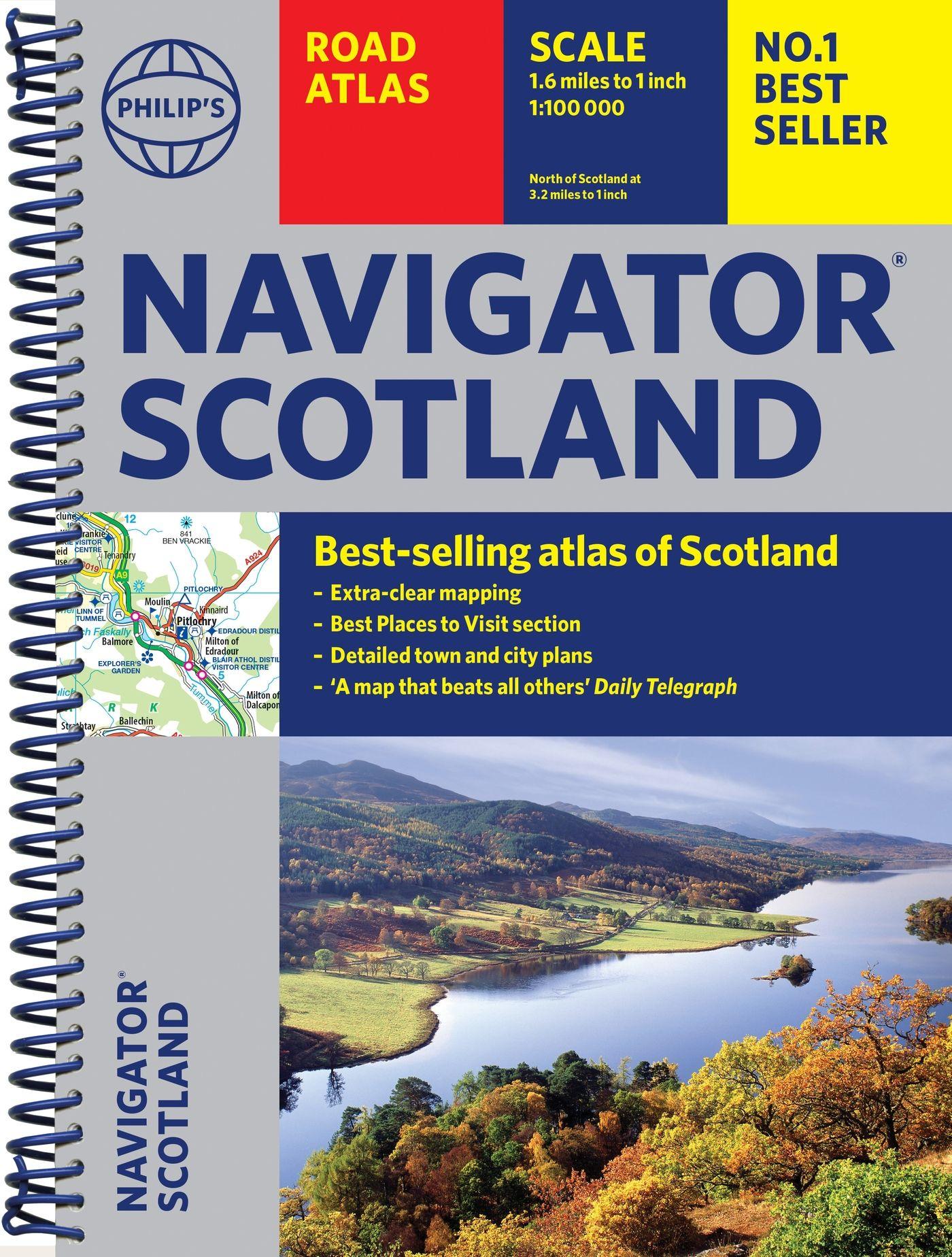 Vorderes Coverbild Philip's Navigator Scotland
