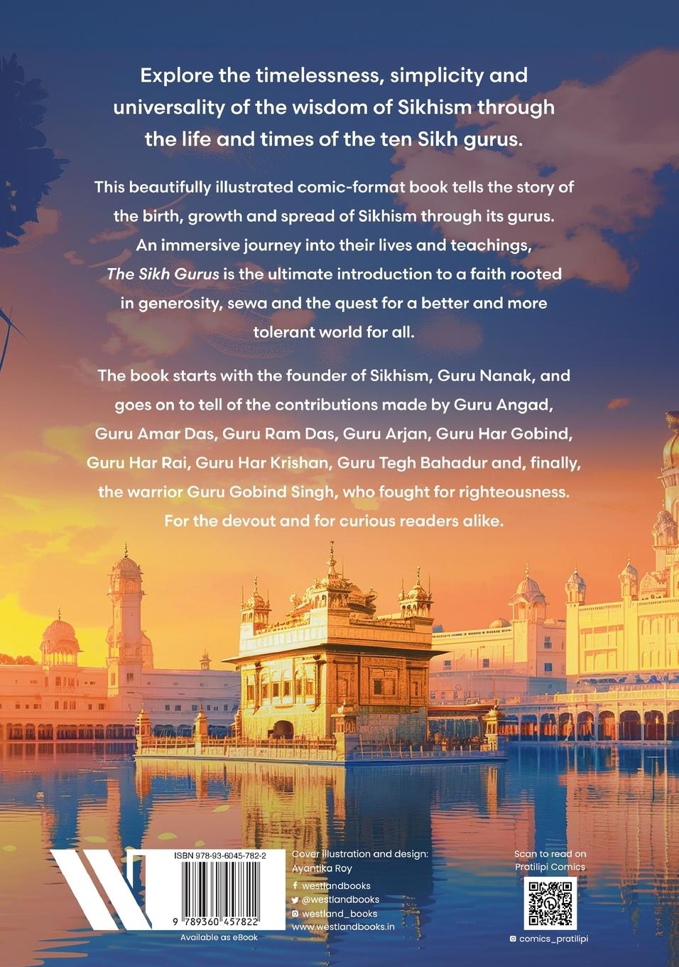 Rückseitencover The Sikh Gurus