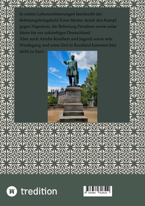 Rückseitencover Erinnerungen aus dem äußeren Leben