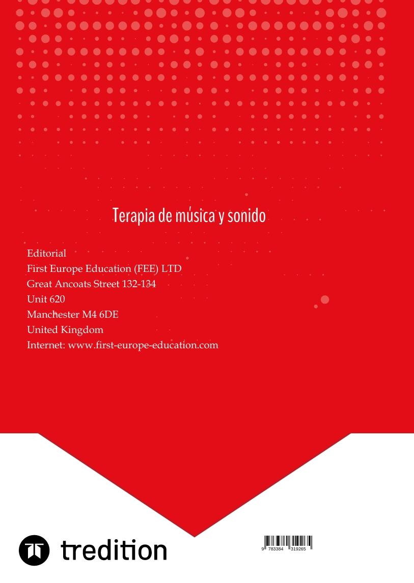 Rückseitencover Terapia de música y sonido