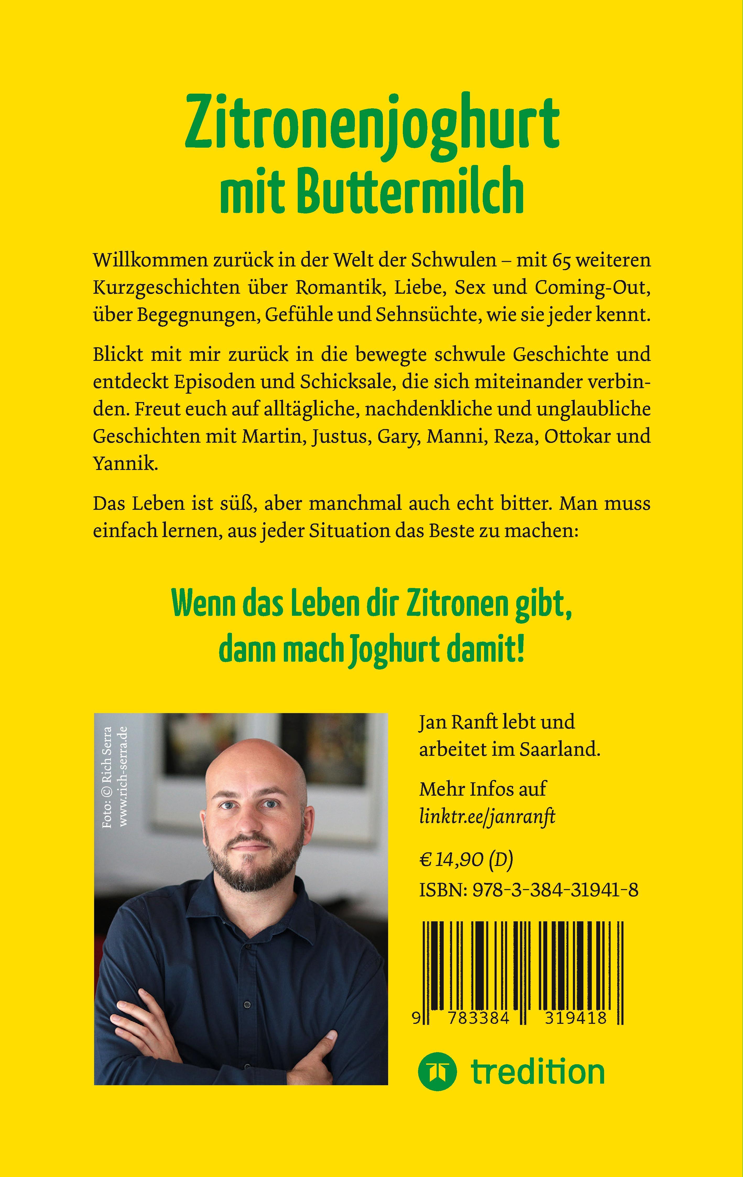 Rückseitencover Zitronenjoghurt mit Buttermilch