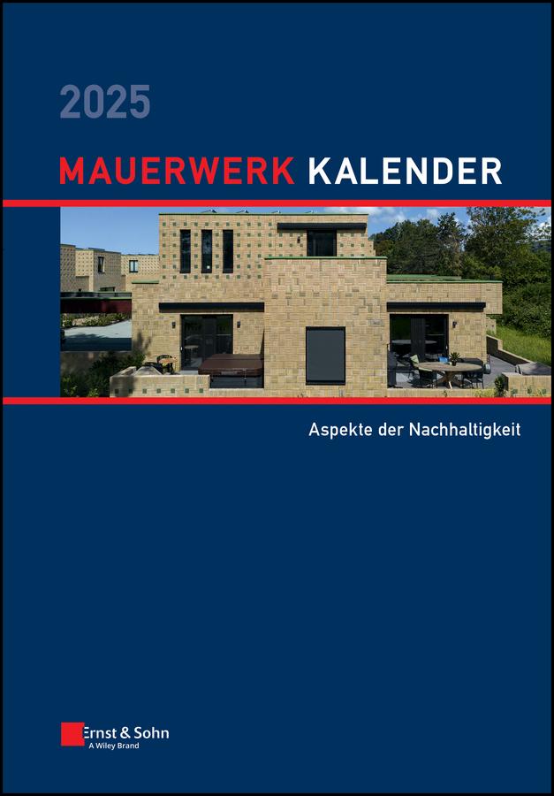 Vorderes Coverbild Mauerwerk-Kalender 2025