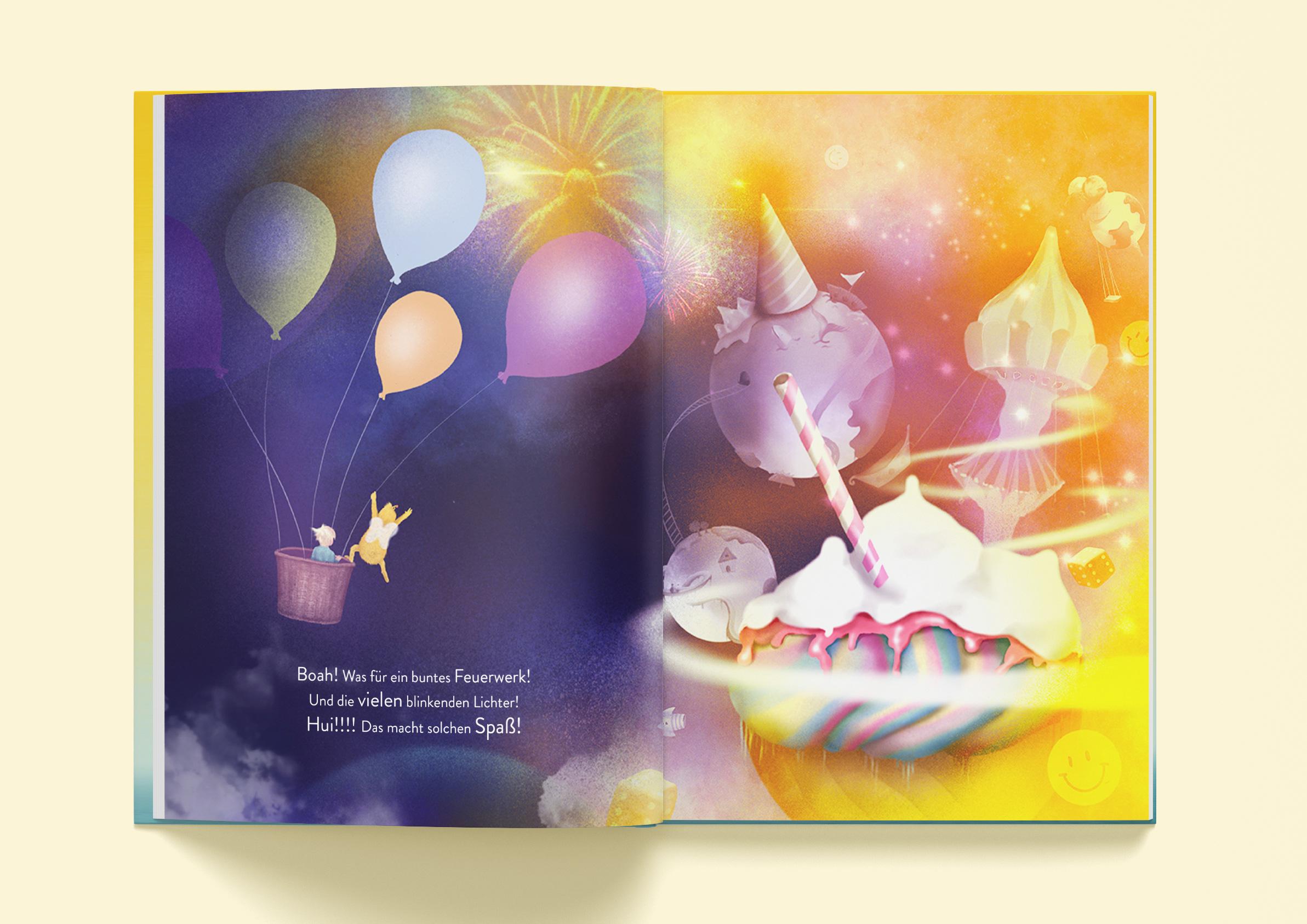 Beispielinhalt (Bild) Oh Freude! Zum Glück hab ich auch dich!