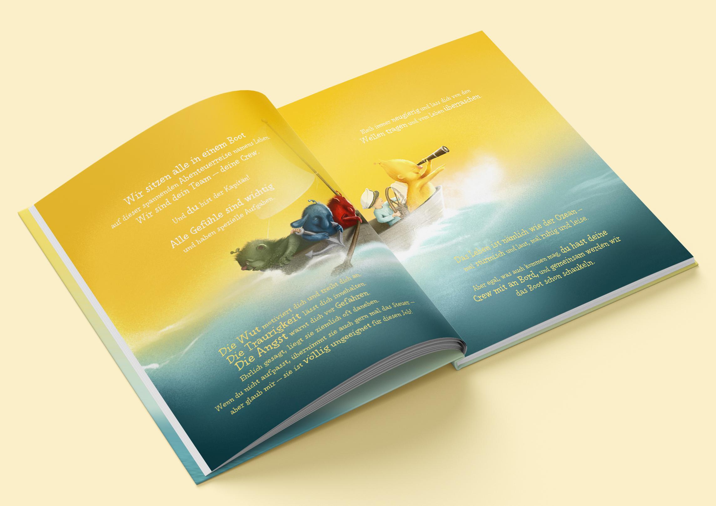 Beispielinhalt (Bild) Oh Freude! Zum Glück hab ich auch dich!