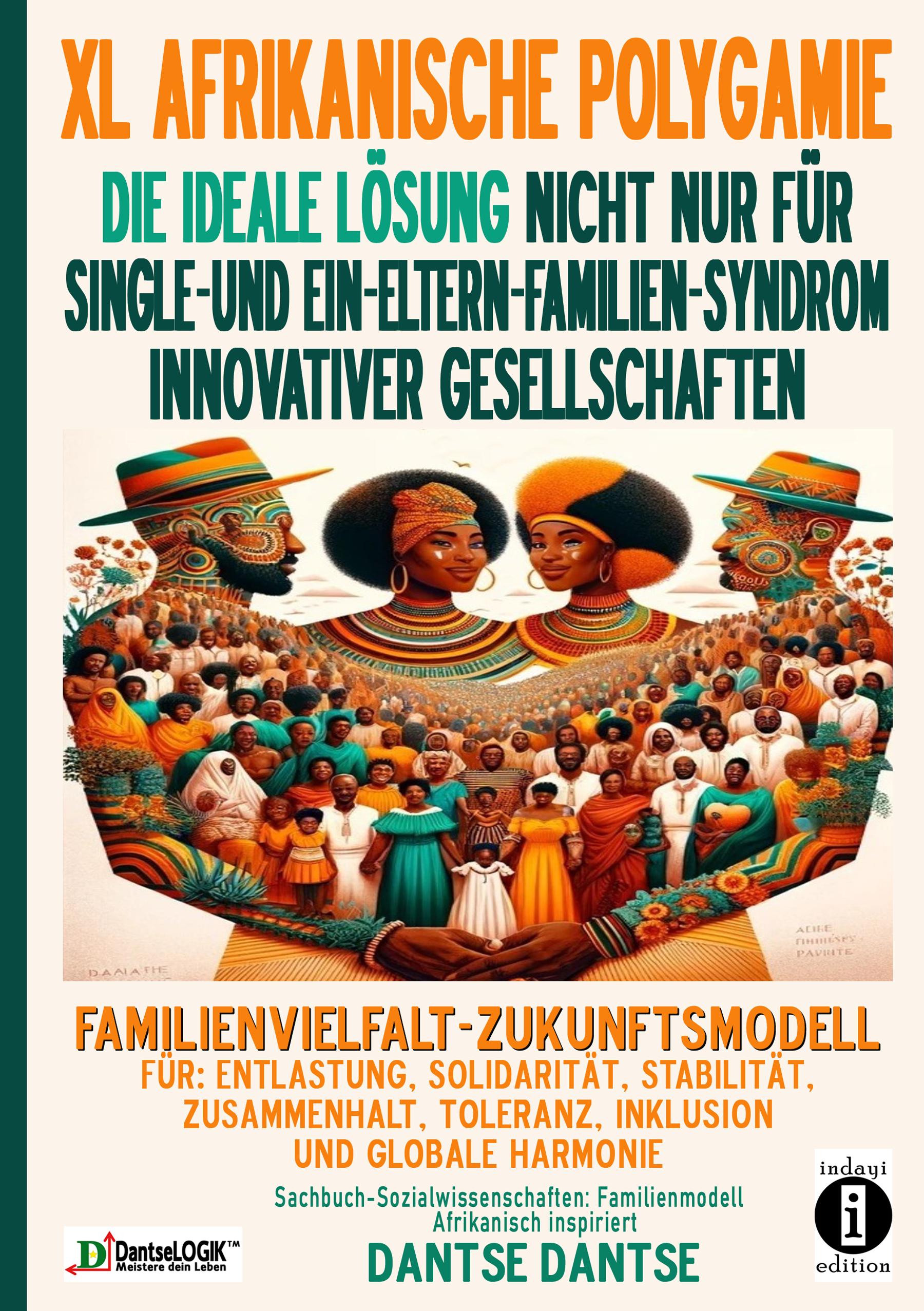 Vorderes Coverbild ERWEITERTE AFRIKANISCHE POLYGAMIE: die ideale Lösung für Single- und Ein-Eltern-Familien-Syndrom innovativer Gesellschaften