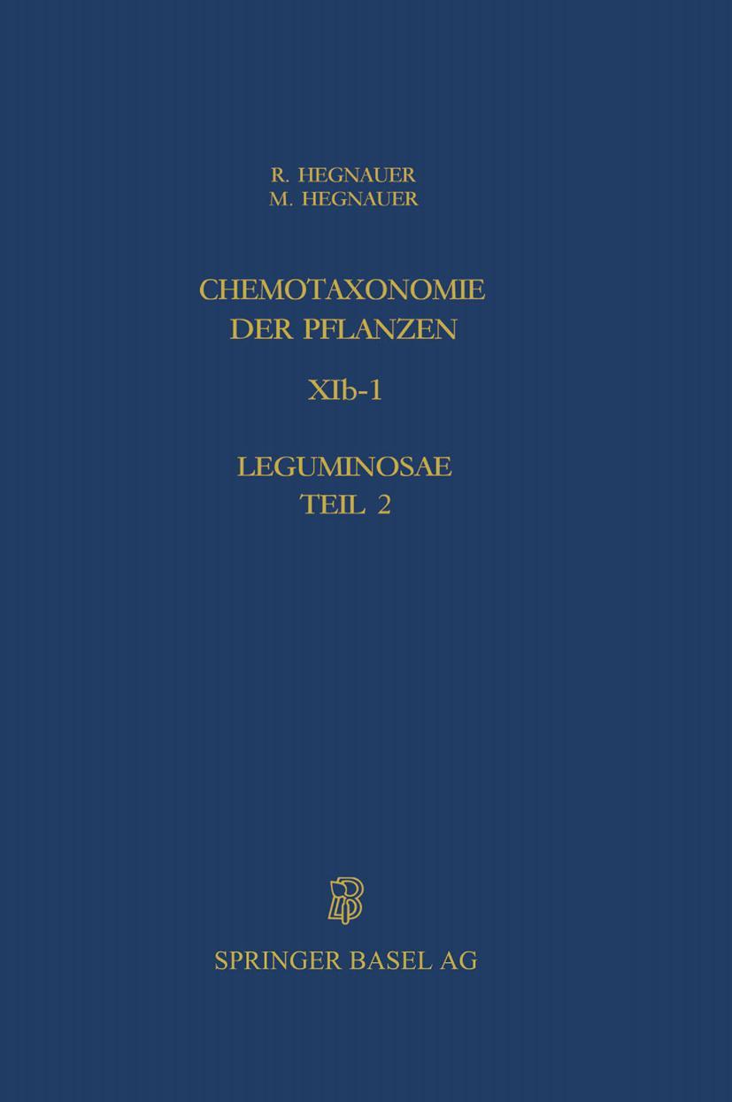 Vorderes Coverbild Chemotaxonomie der Pflanzen