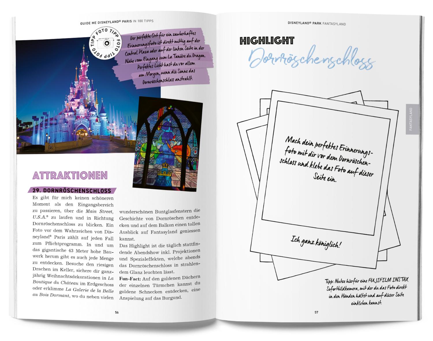 Beispielinhalt (Bild) GuideMe Reiseführer Disneyland® Paris Freizeitpark Guide