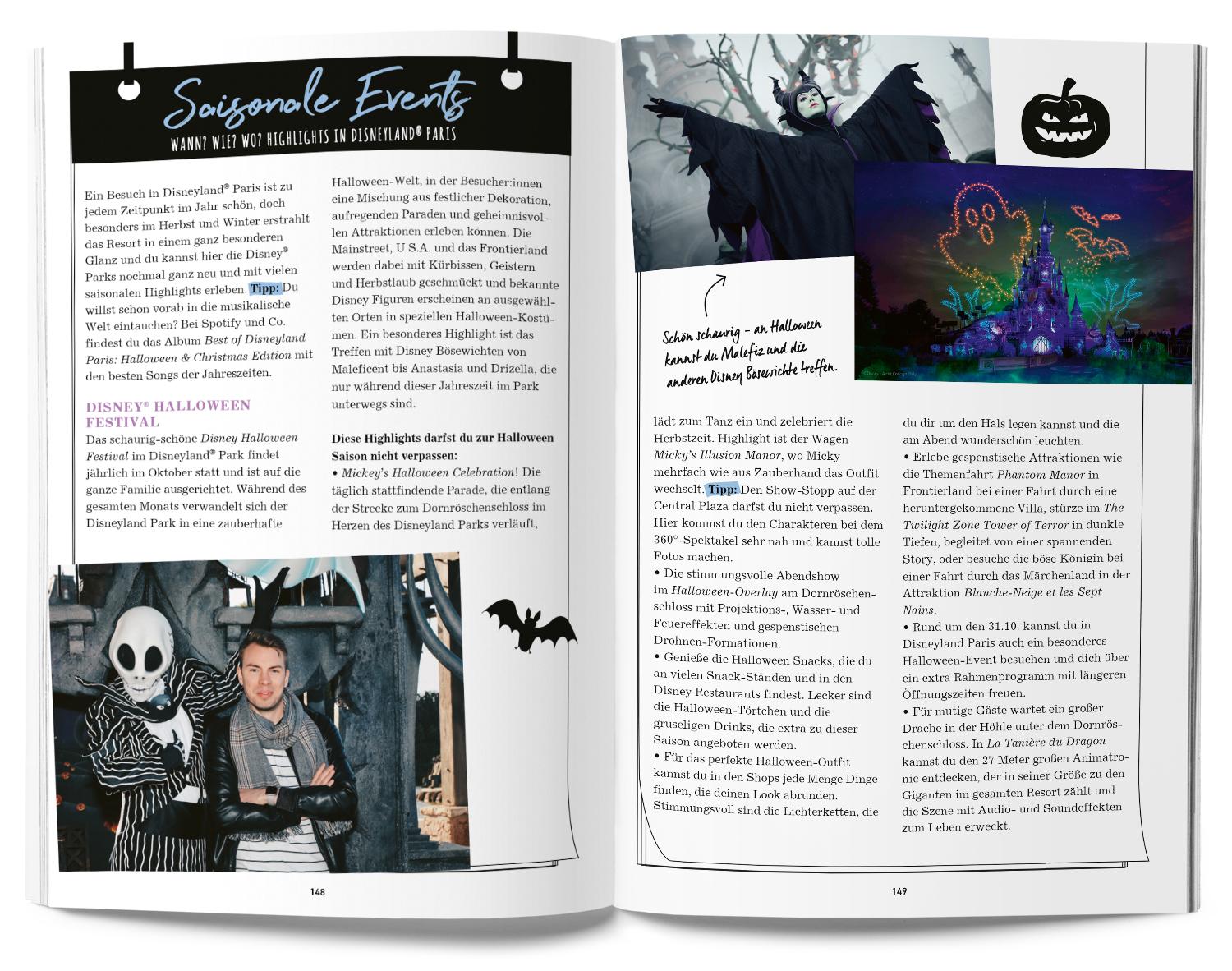 Beispielinhalt (Bild) GuideMe Reiseführer Disneyland® Paris Freizeitpark Guide