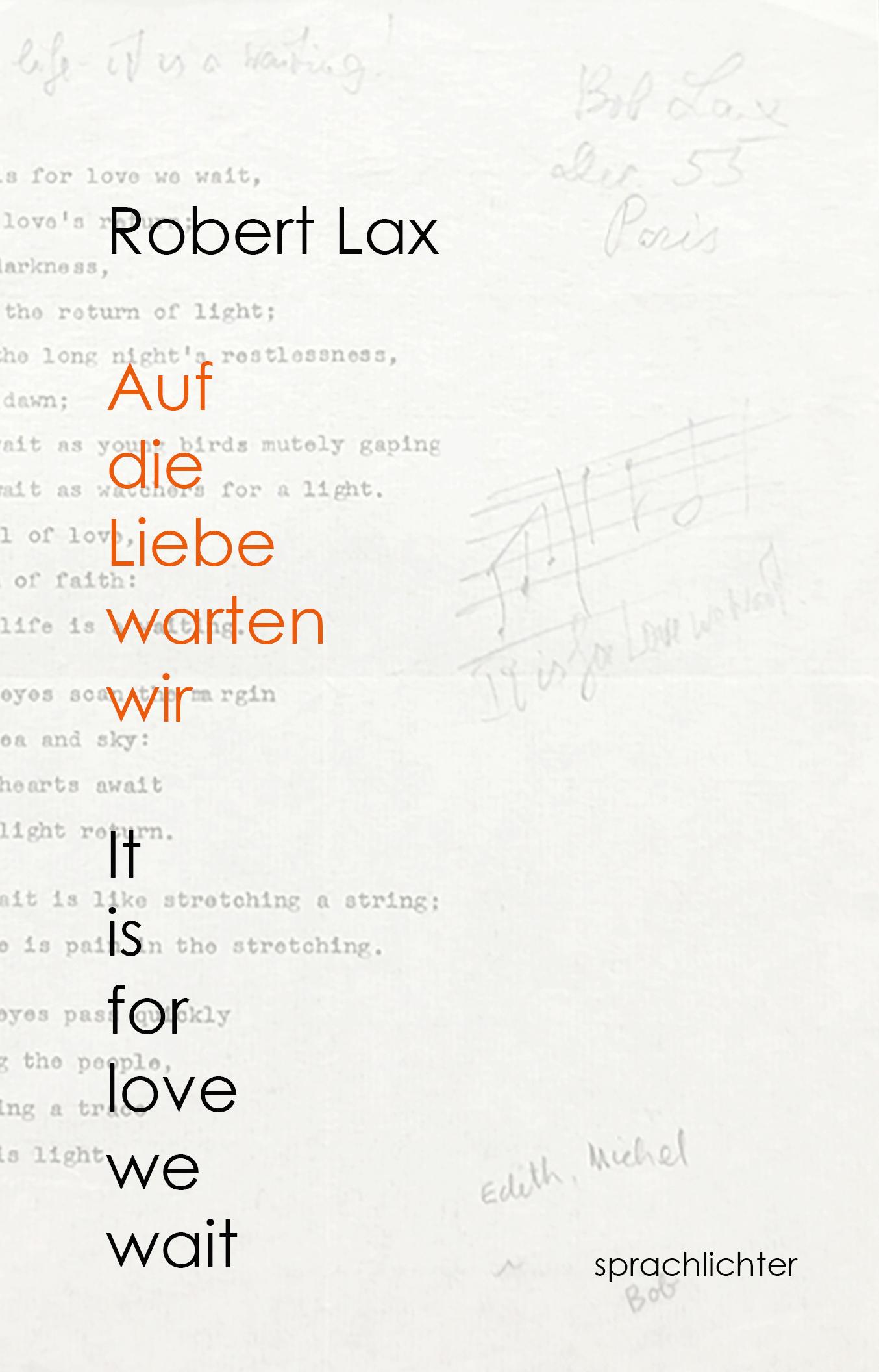 Vorderes Coverbild Auf die Liebe warten wir