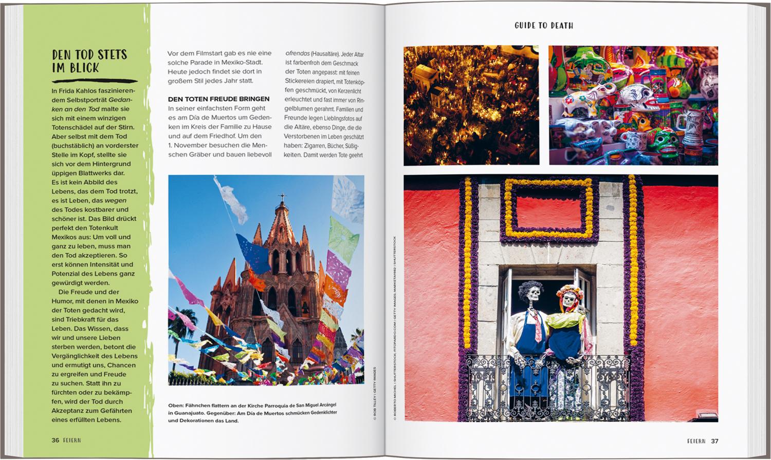 Beispielinhalt (Bild) LONELY PLANET Bildband Guide to Death