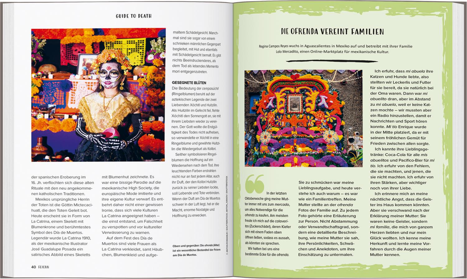 Beispielinhalt (Bild) LONELY PLANET Bildband Guide to Death