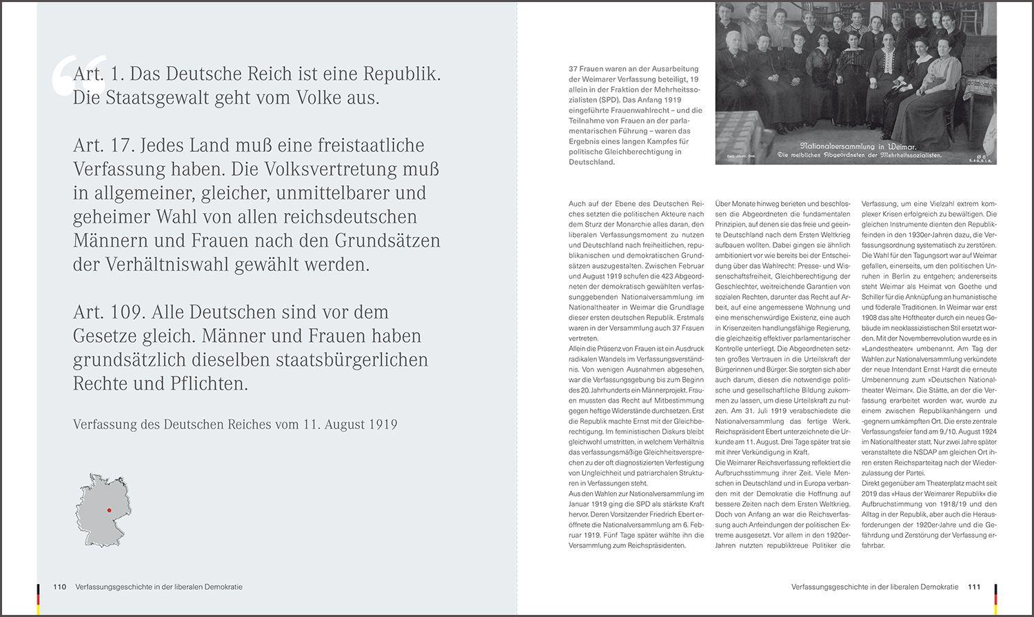 Beispielinhalt (Bild) KUNTH Bildband Verfassungsorte