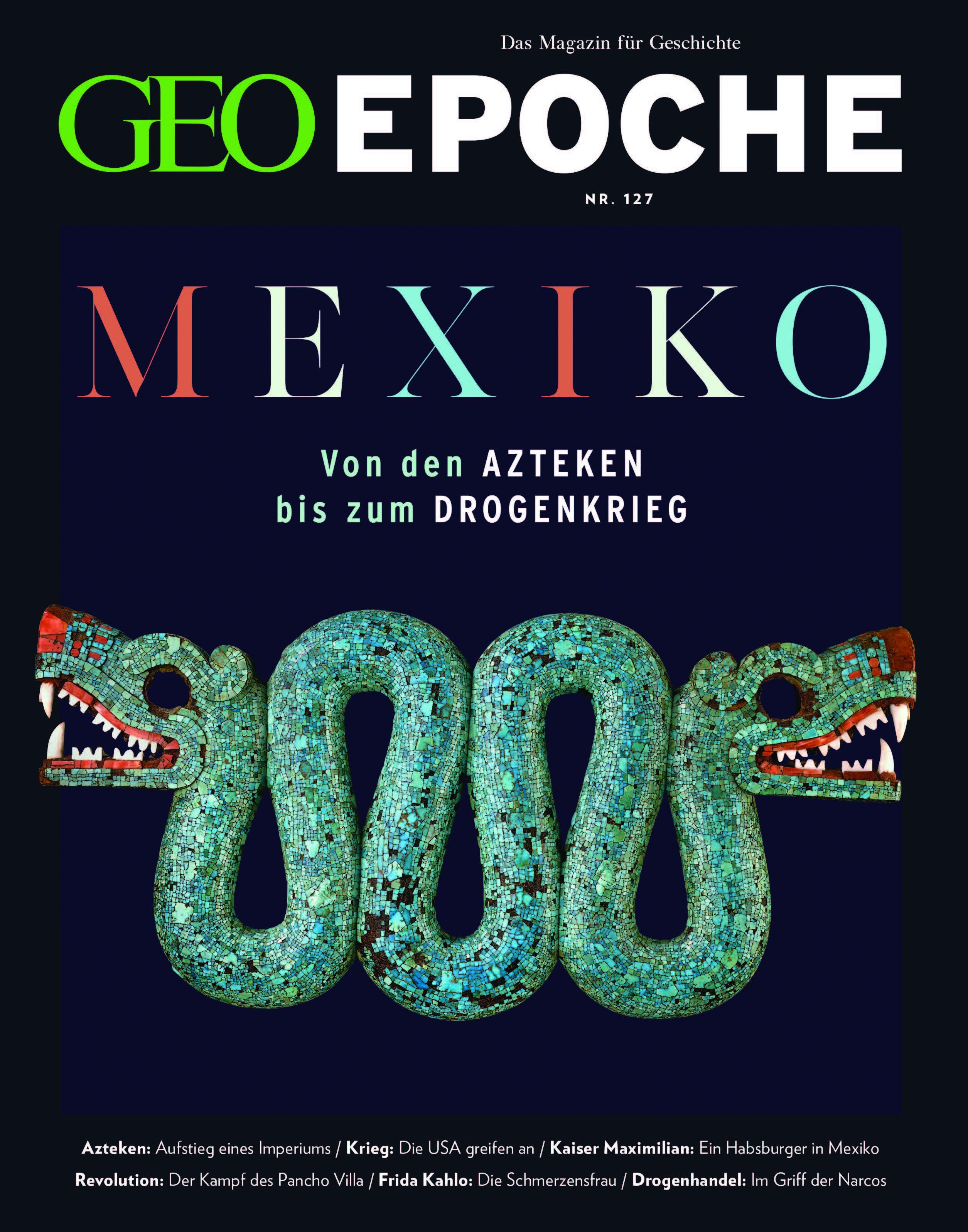 Vorderes Coverbild GEO Epoche 127/2024 - Mexiko