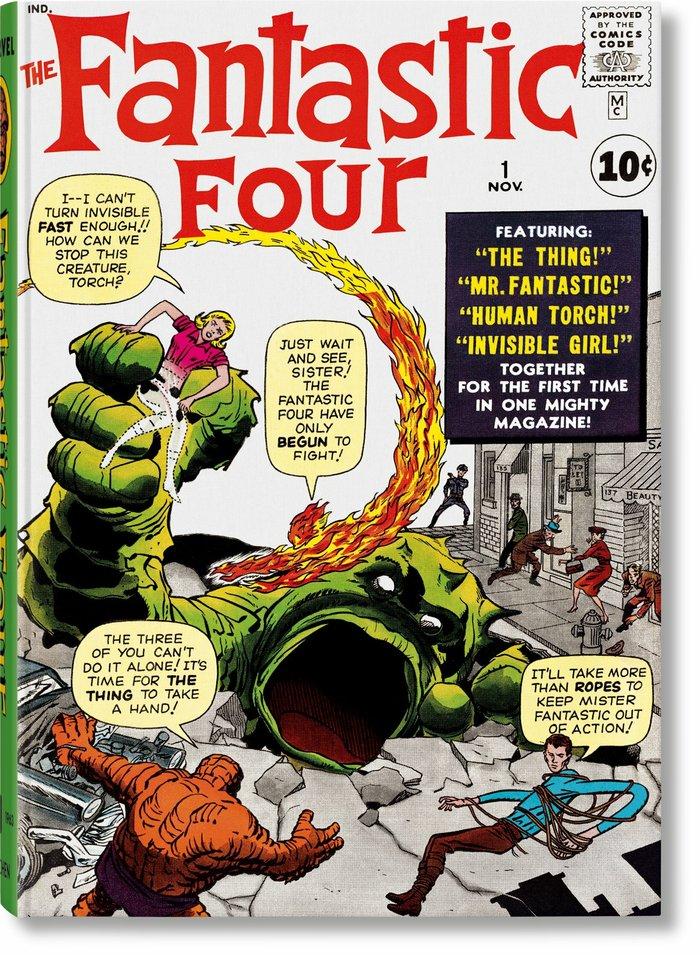 Vorderes Coverbild Marvel Comics Library. Fantastic Four. Vol. 1. 1961-1963