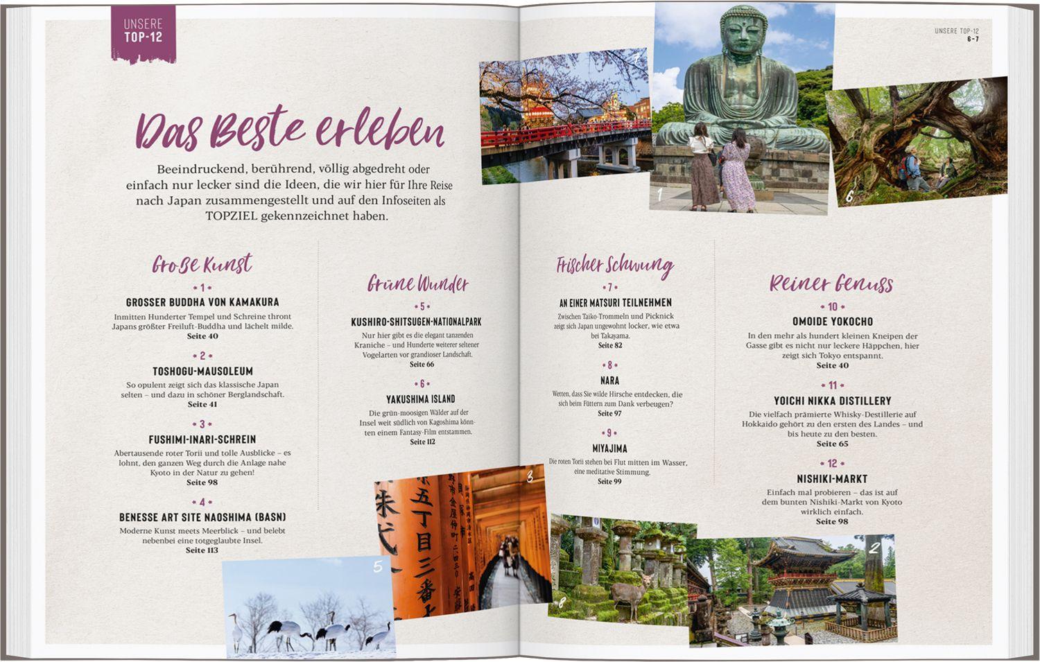 Beispielinhalt (Bild) DUMONT Bildatlas Japan