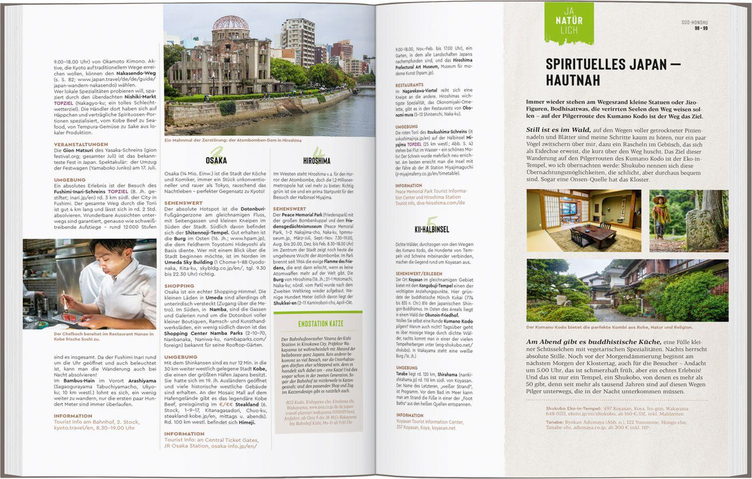 Beispielinhalt (Bild) DUMONT Bildatlas Japan