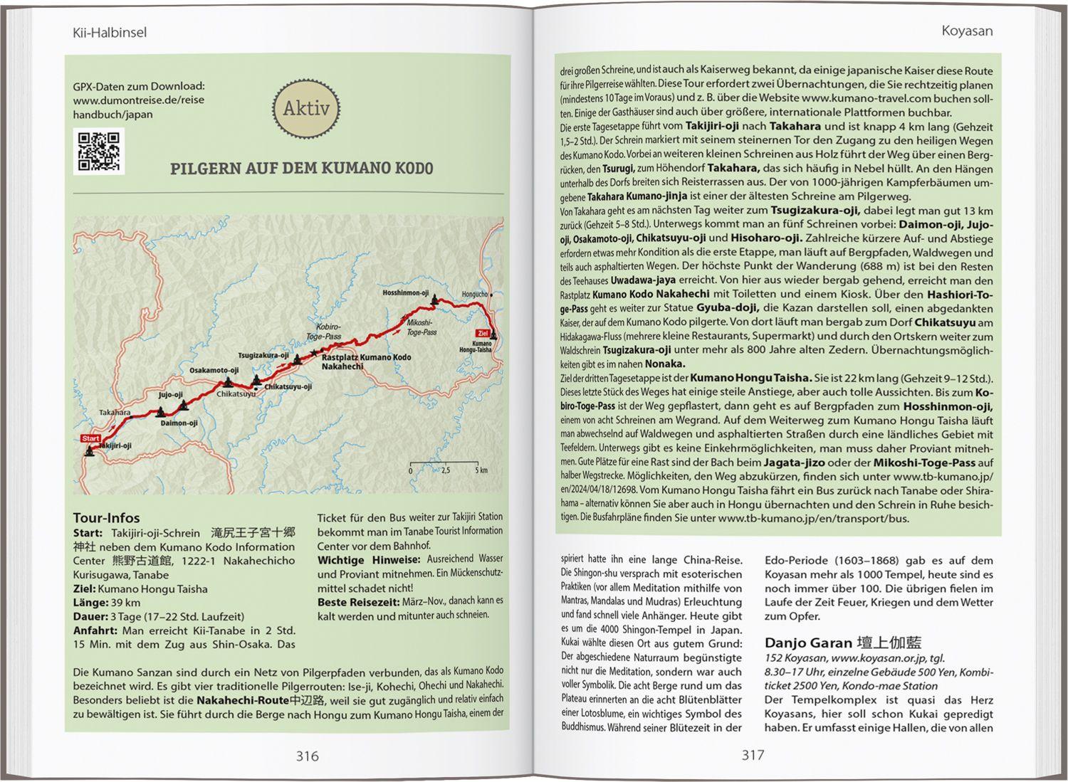 Beispielinhalt (Bild) DUMONT Reise-Handbuch Reiseführer Japan