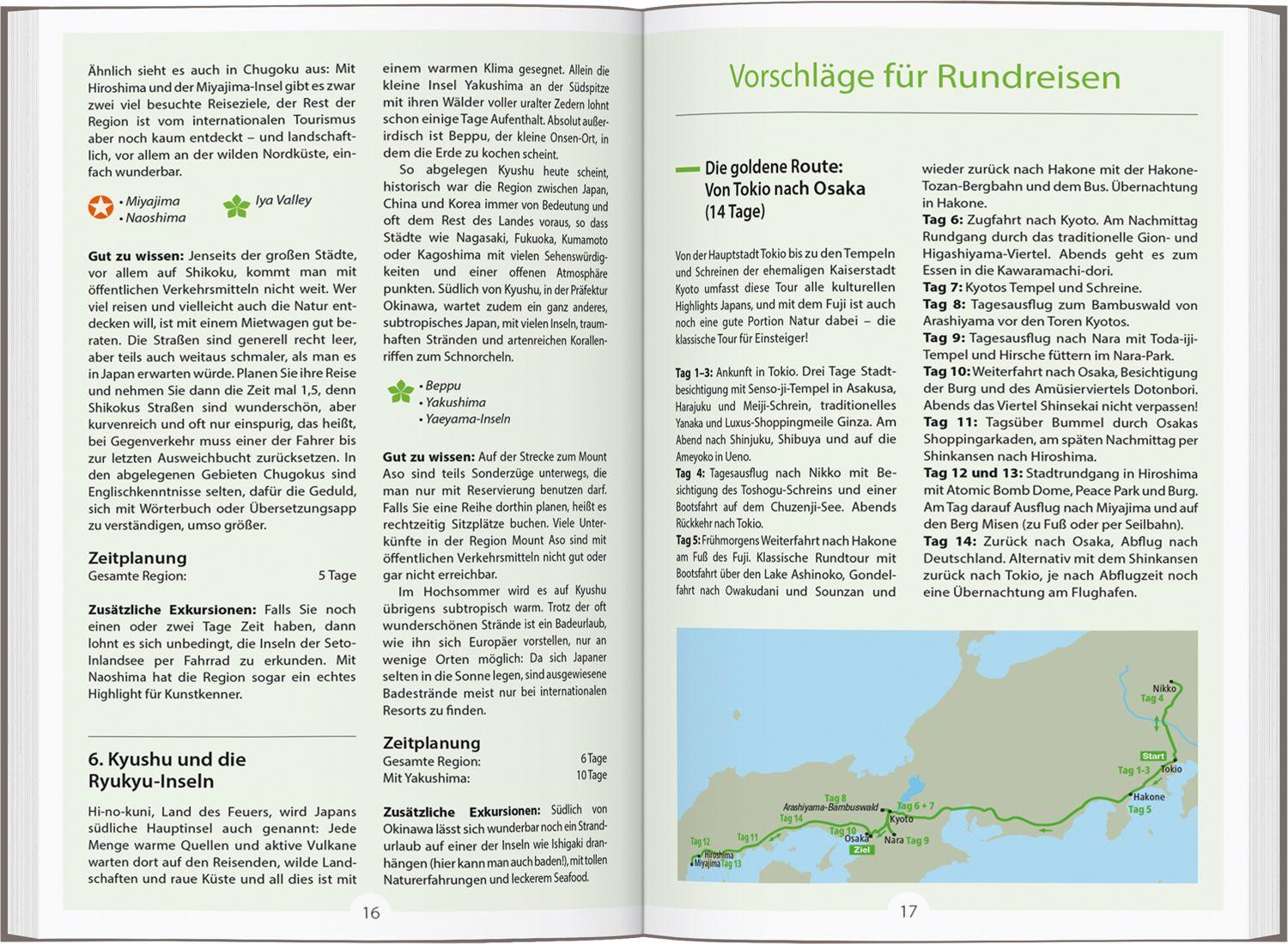 Beispielinhalt (Bild) DUMONT Reise-Handbuch Reiseführer Japan