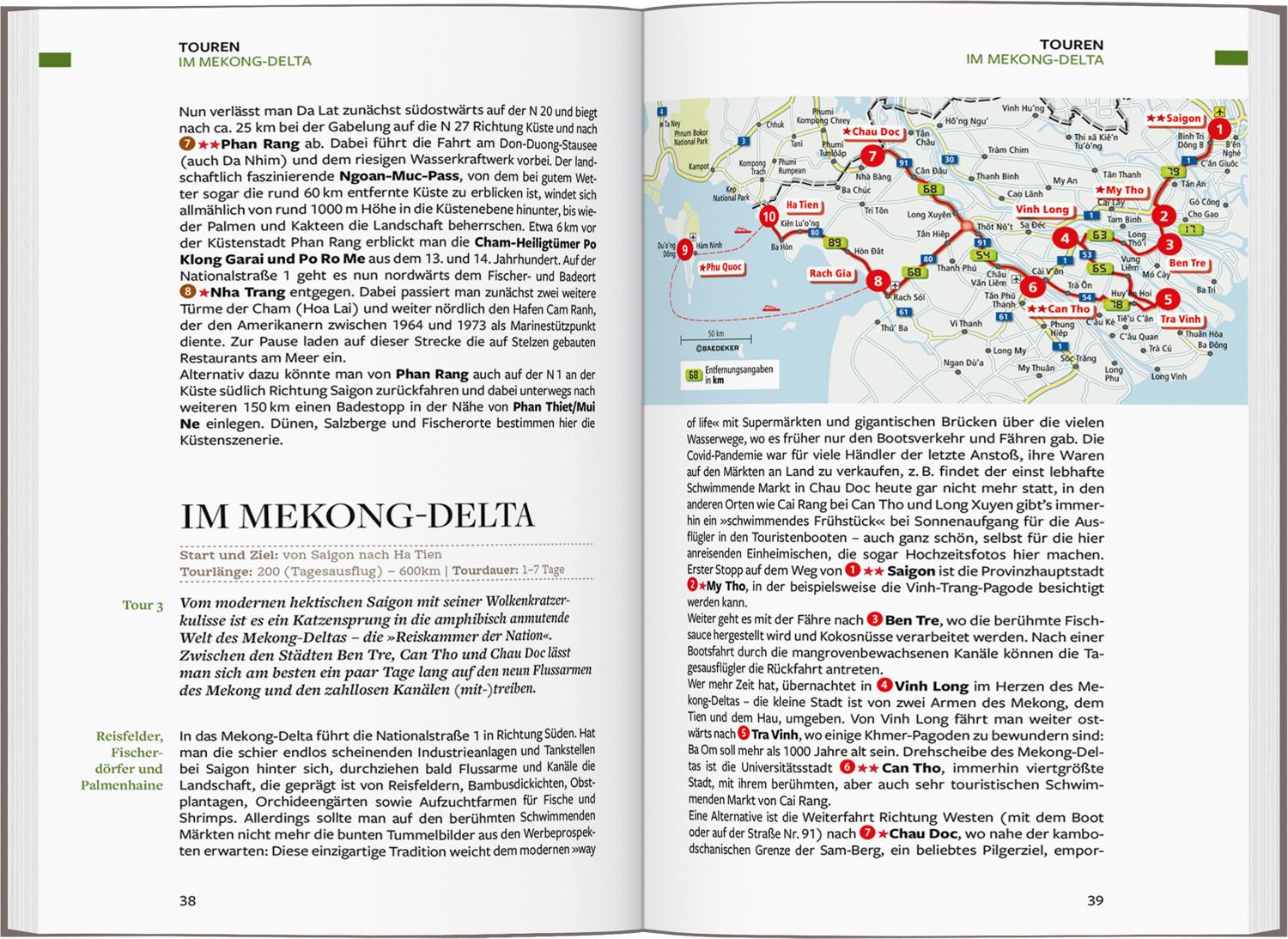 Beispielinhalt (Bild) Baedeker Reiseführer Vietnam