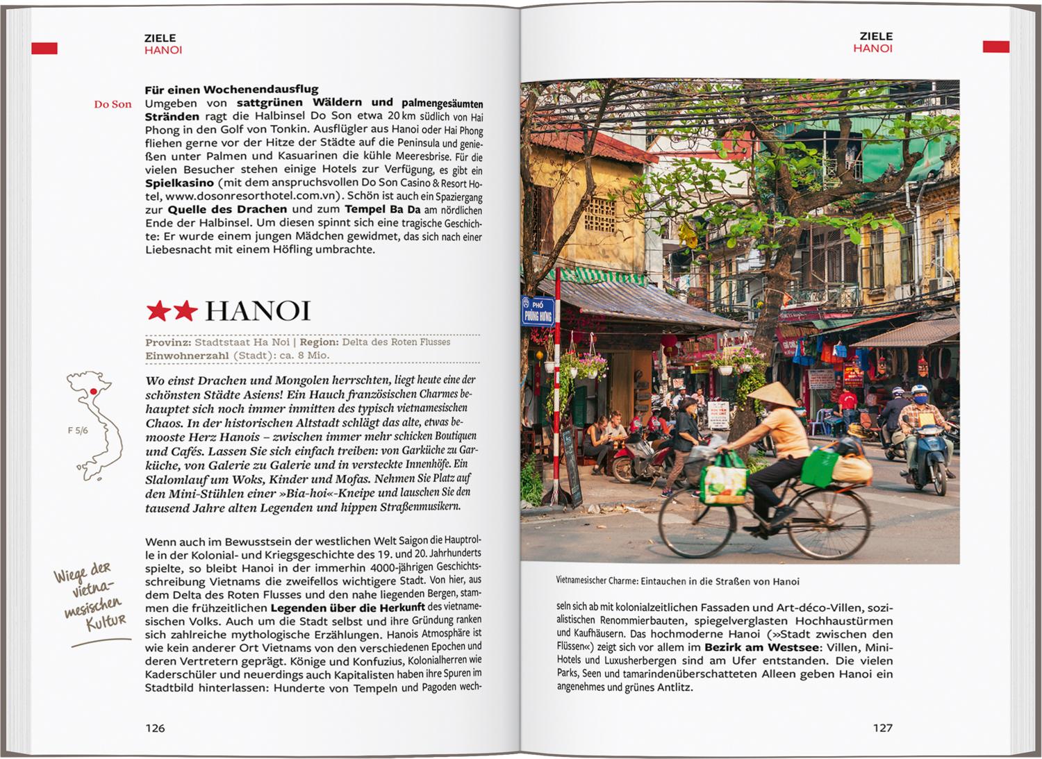 Beispielinhalt (Bild) Baedeker Reiseführer Vietnam