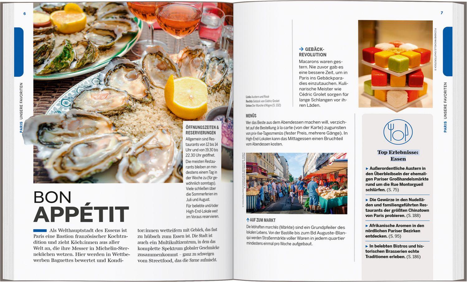 Beispielinhalt (Bild) LONELY PLANET Reiseführer Entdecke Paris