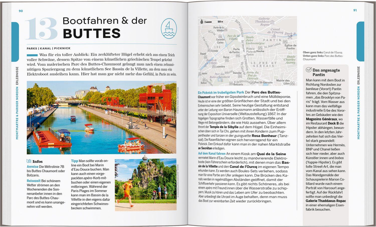Beispielinhalt (Bild) LONELY PLANET Reiseführer Entdecke Paris