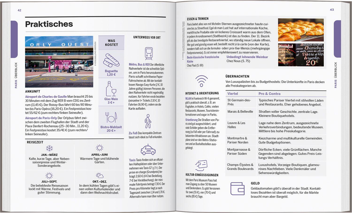 Beispielinhalt (Bild) LONELY PLANET Reiseführer Entdecke Frankreich